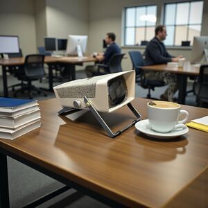 Vintage Viewlex Previewer Jr. 35 MM Filmstrip viewer